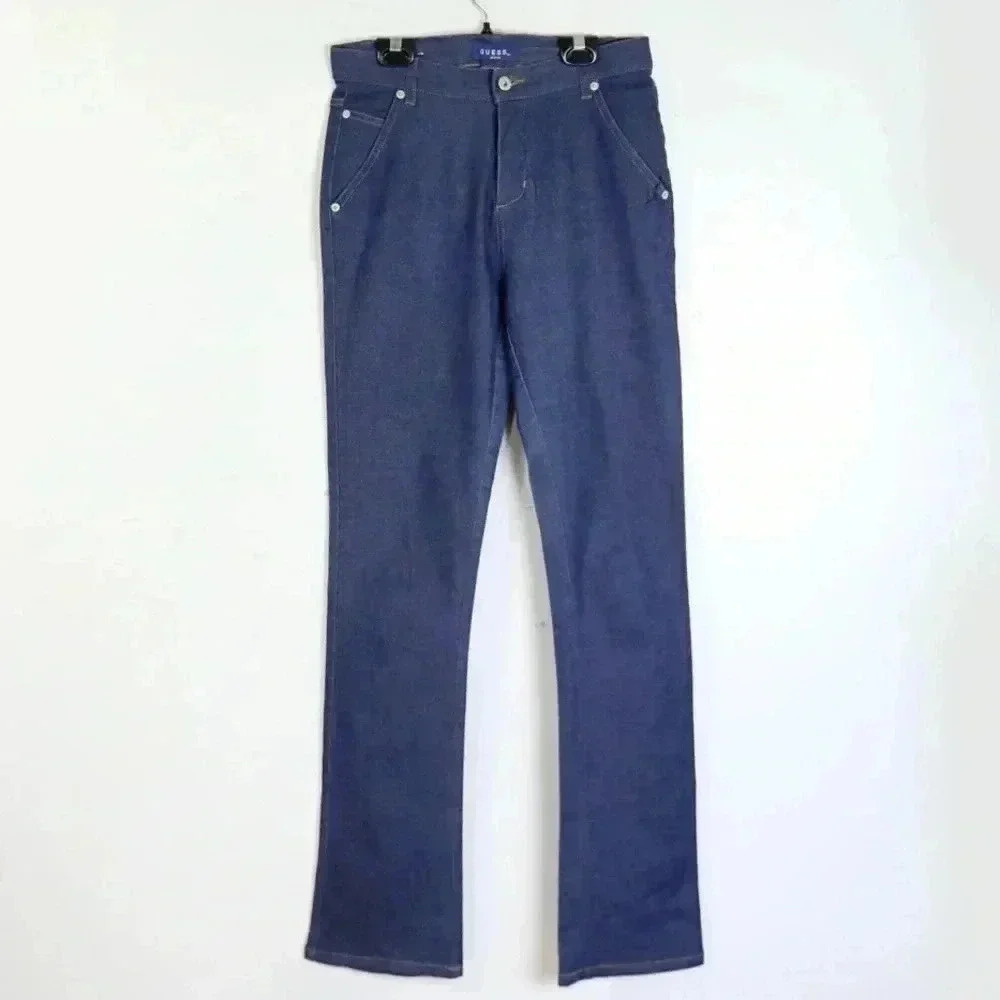 Vintage 90s Guess USA High Rise Blue Denim Jean Pants